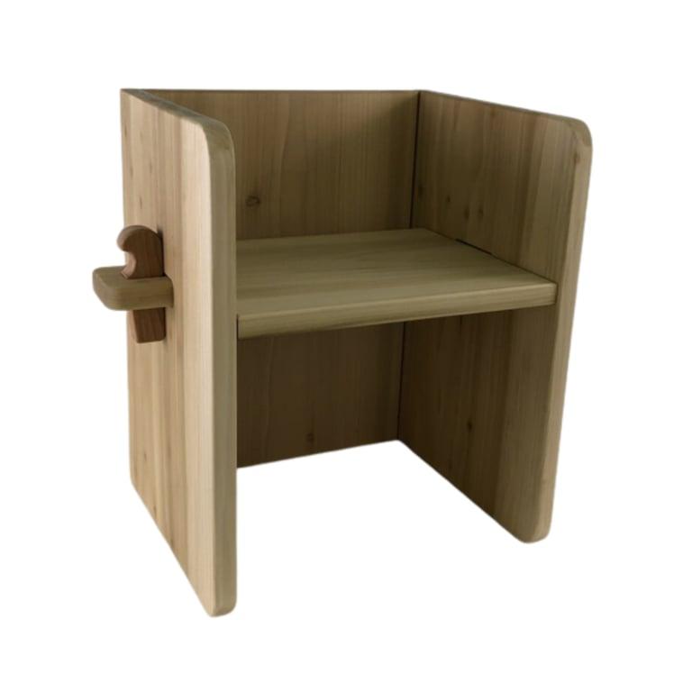 Montessori Childs Play Woodworks Large Cube Chair