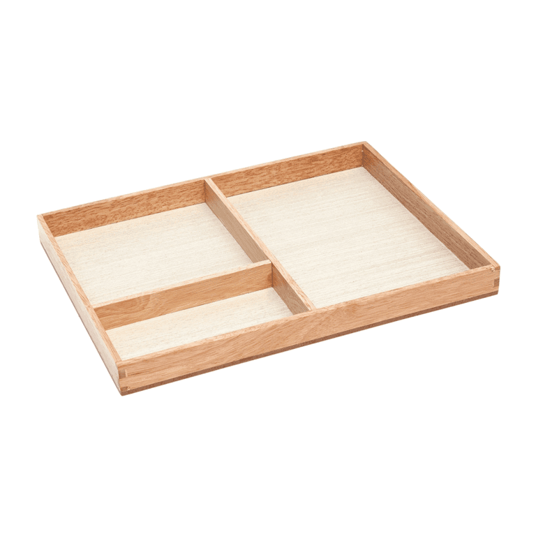 Montessori Alison's Montessori Three-Part Card Tray