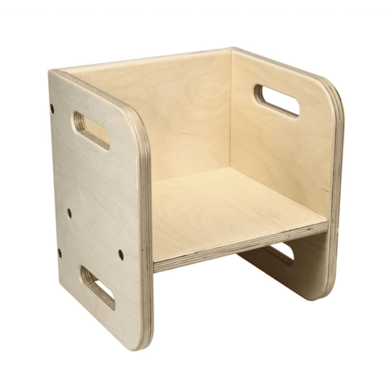 Montessori Alison's Montessori Infant Cube Chair Rubberwood