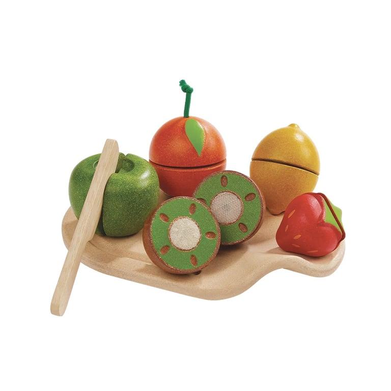 Montessori PlanToys Assorted Fruit Cutting Set