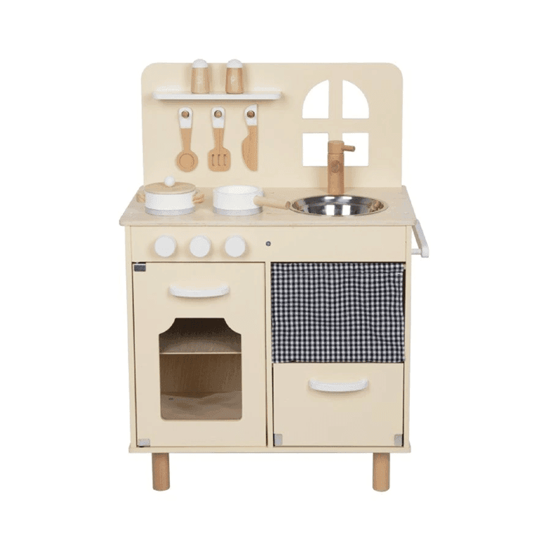 Montessori Elis Design Play Kitchen With Window