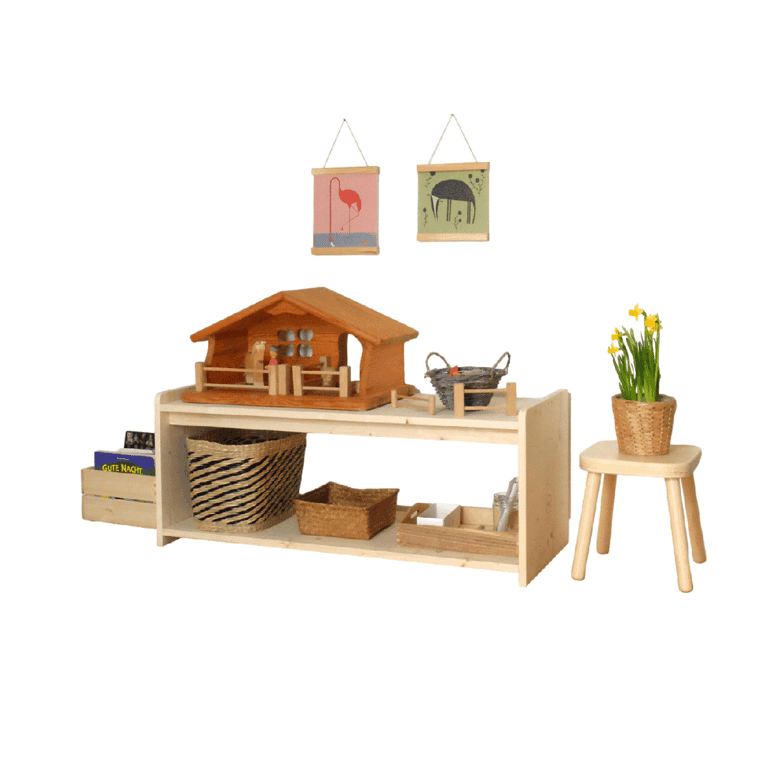 Montessori Manine Montessori Infant Shelf Low