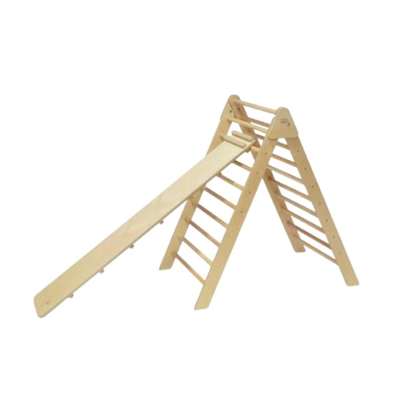 Montessori REU RAD Children's Furniture Foldable Climbing Triangle With Long Ramp Set