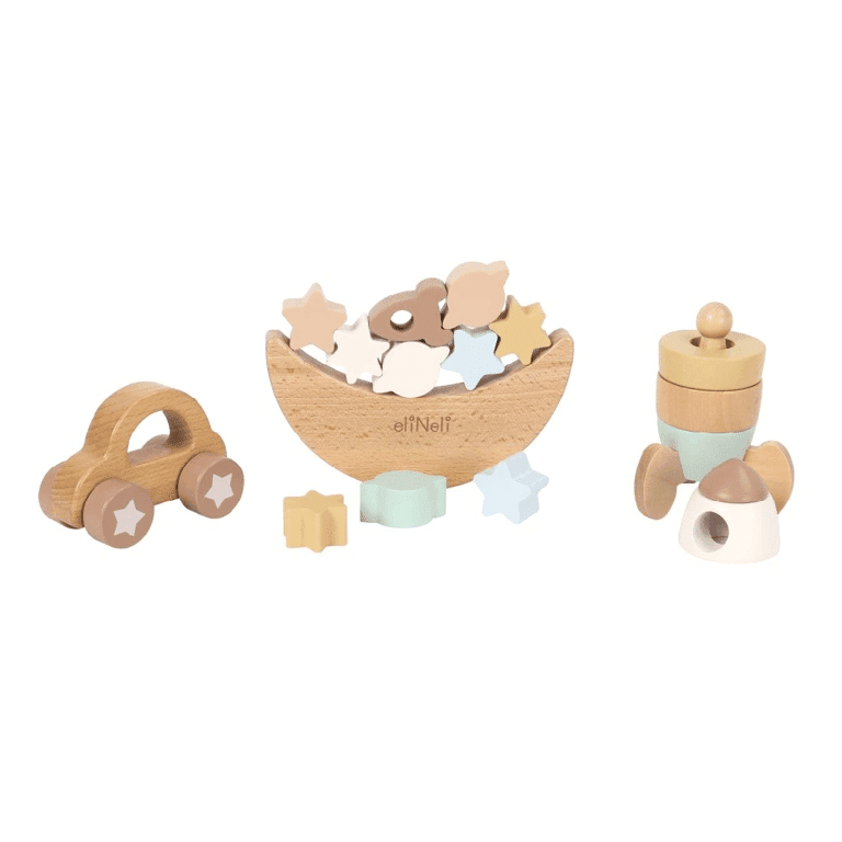 Montessori Elis Design 3 in 1 Stacker Set Universe