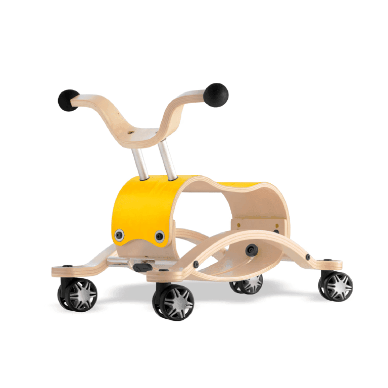 Montessori Wishbone 3-in-1 Mini-Flip Racer Yellow