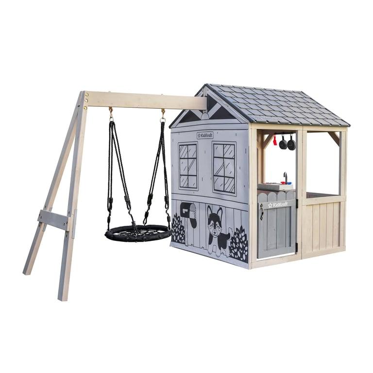 Montessori KidKraft Savannah Swing Playhouse