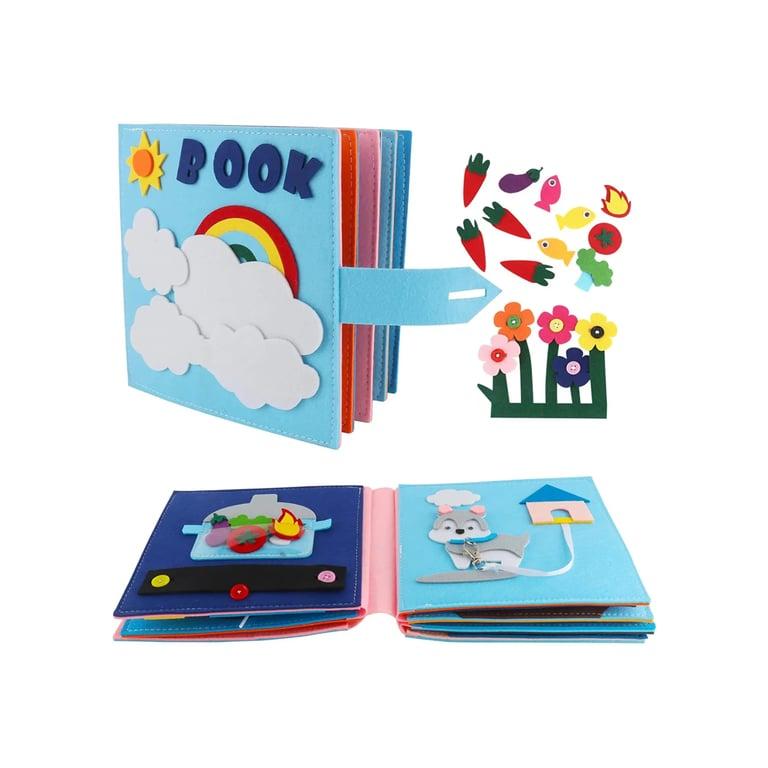 Montessori CHESHUNT 3D Soft Felt Busy Book