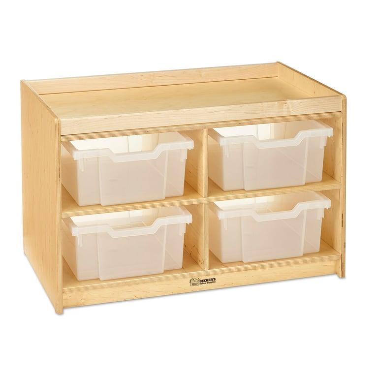 Montessori Becker's Infant & Toddler Tray Storage