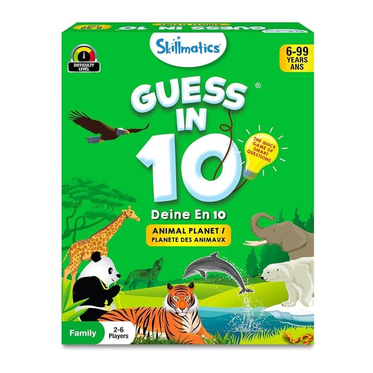 Montessori Skillmatics Card Game Animal Planet