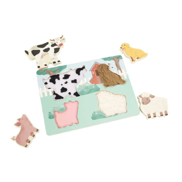 Montessori Elis Design Jigsaw Puzzle Farm