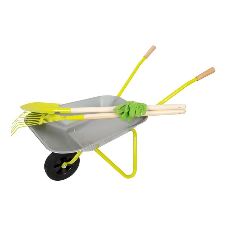 Montessori Small Foot Wheelbarrow With Garden Tools