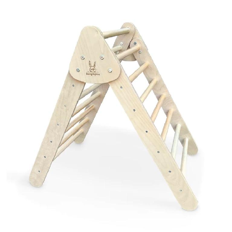 Montessori Bunny Hopkins Climbing Triangle Large Unfinished