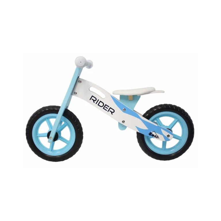 Montessori Kobe Toy Company Wooden Balance Bike Aqua