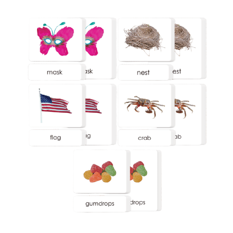 Montessori Maitri Learning Phonetic Card Level 2 Set Consonant Blends