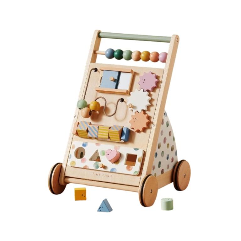 Montessori Tiny Land Baby Push Walker Morandi Color