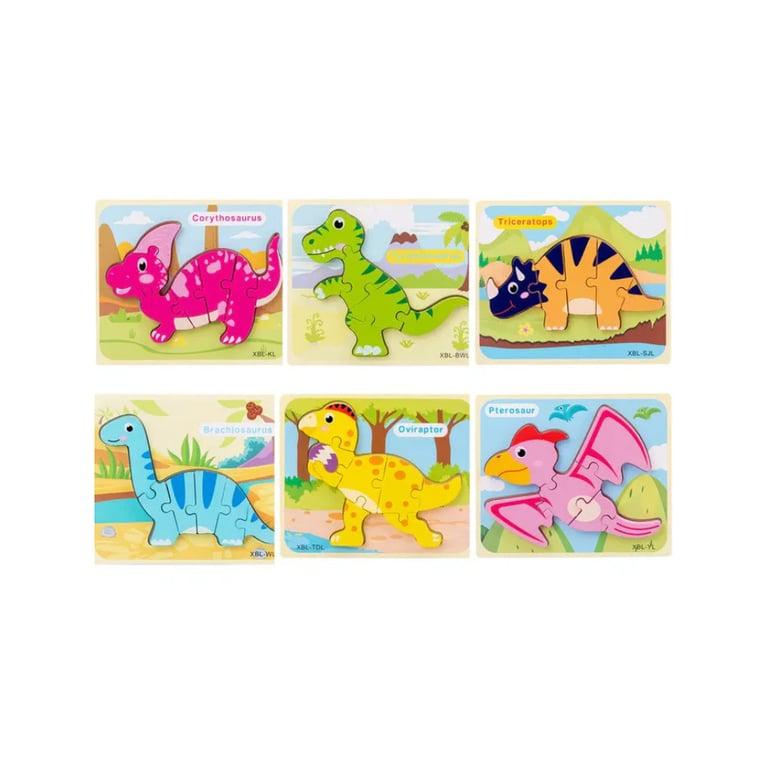 Montessori Seaside-Montessori Dinosaur 3D Puzzle Set 1