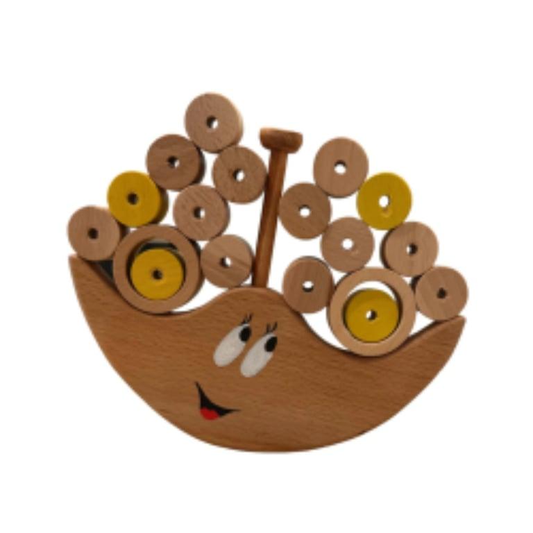 Montessori REU I am Wooden USA Wooden Balance Stacking Toy