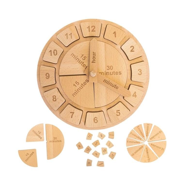 Montessori Tomaze Montessori Wooden Toy Clock