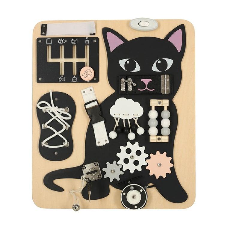 Montessori Lulilo Busy Board Kiciao Kitten