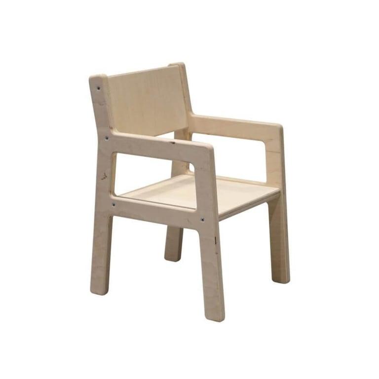 Montessori toddie.nl Skinnie Wooden Chair 1-4 Years Blank