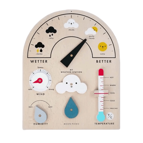 Montessori Moon Picnic My Weather Station