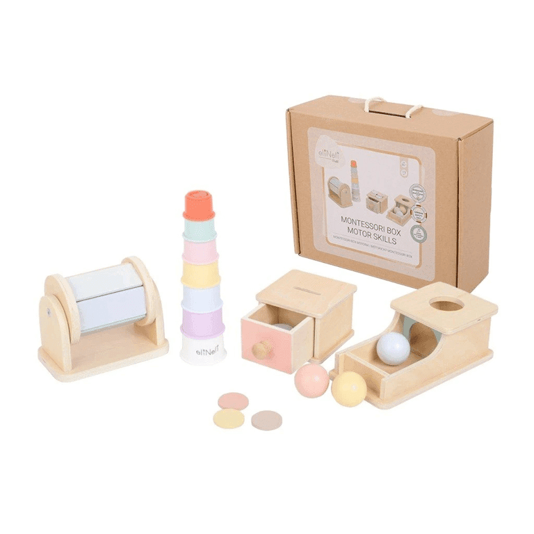 Montessori Elis Design Gift Set for 10 Months and Up