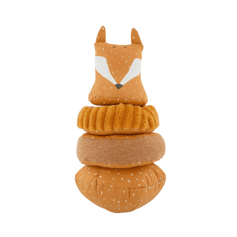 Montessori Trixie Wobbly Ring Stacker Fox