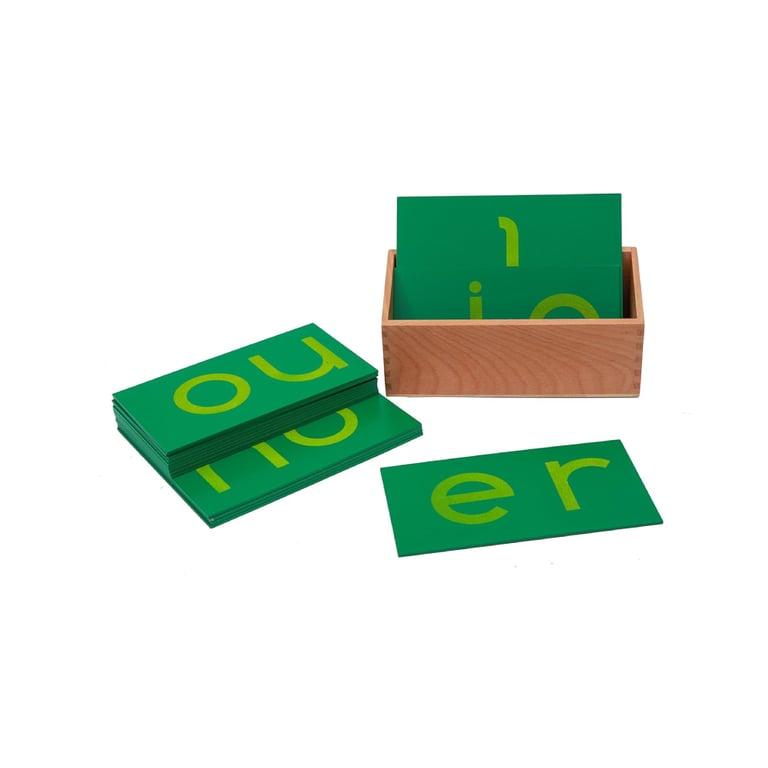 Montessori Adena Montessori Lower Case Double Sandpaper Letters