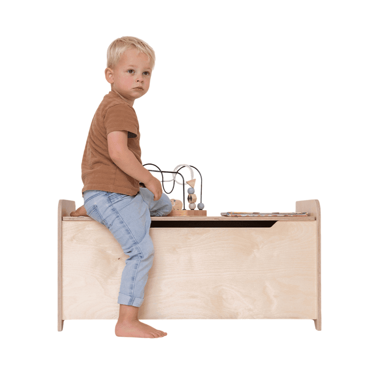 Montessori Jindl Storage Bench