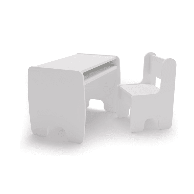 Montessori Kobi Table and Chair Set White