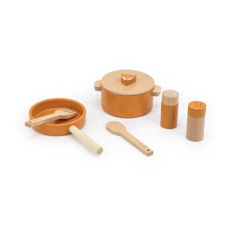 Montessori Trixie Cooking Play Set Fox