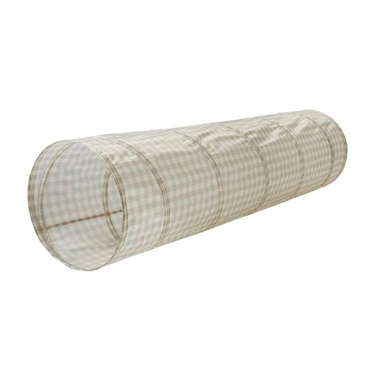 Montessori 3 Sprouts Play Tunnel Gingham Beige