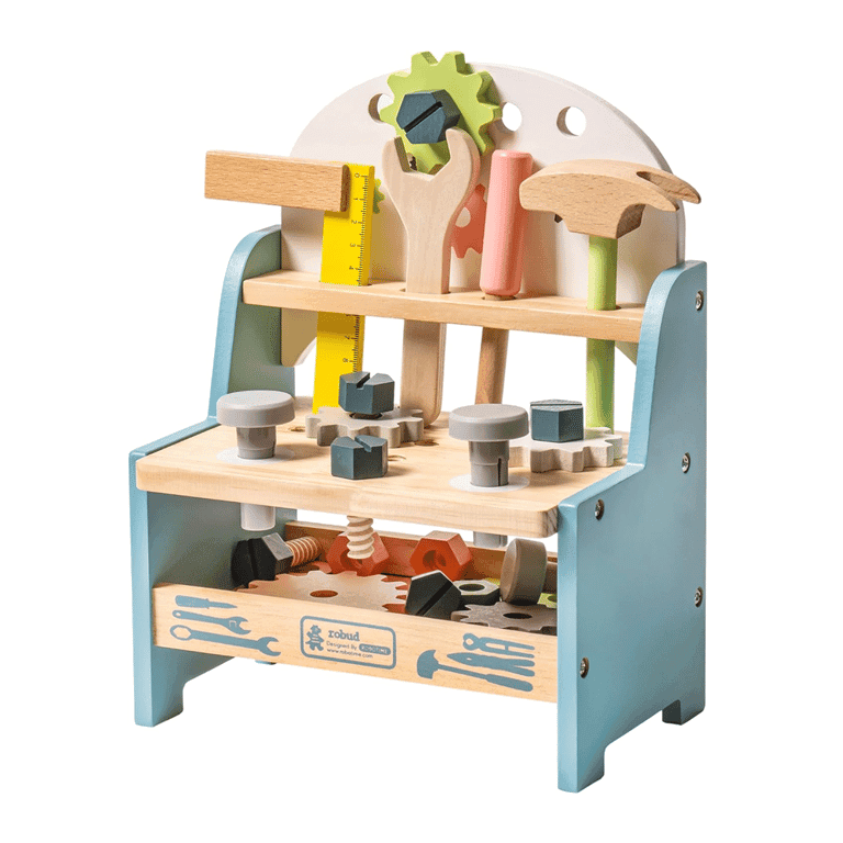 Montessori ROBUD Mini Play Tool Workbench Set