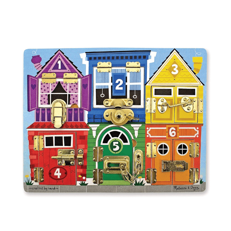 Montessori Melissa & Doug Latches Board