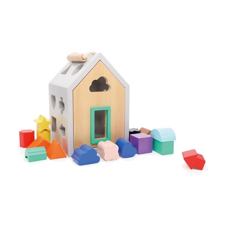 Montessori Wonder & Wise Hip Shape Wood Sorter