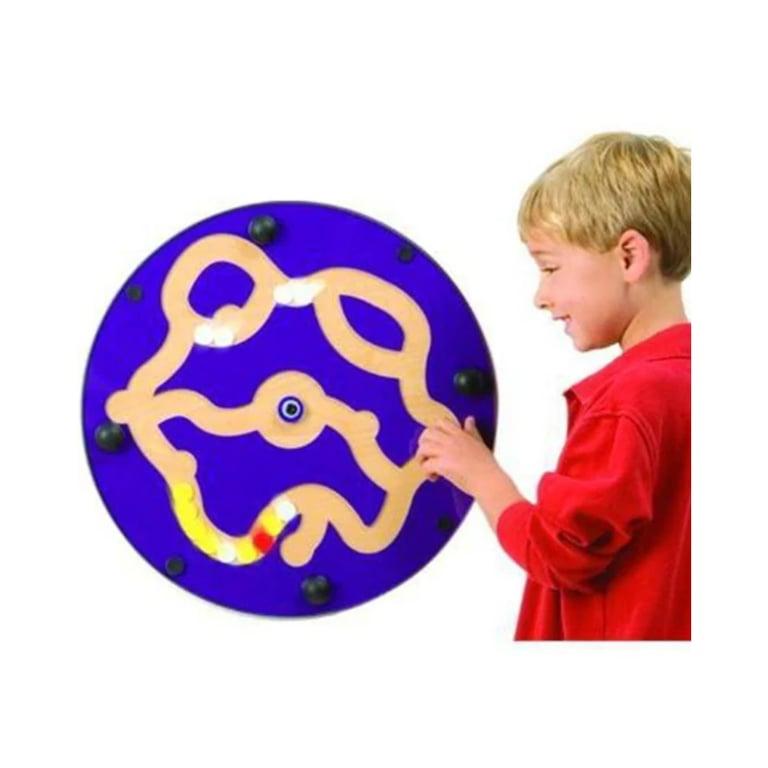 Montessori Playscapes Junior Amazer Maze Activity Wall Toy Purple Maple