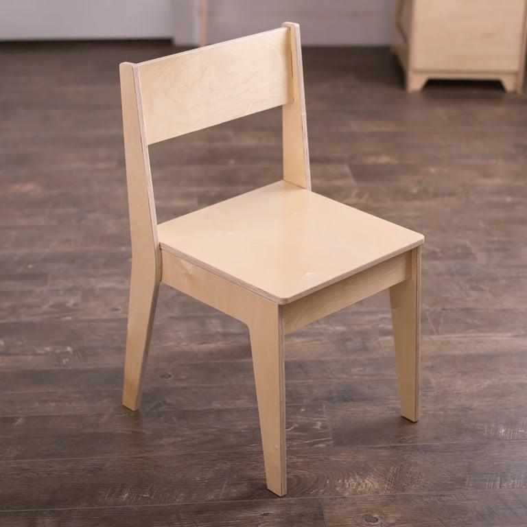 Montessori Sprout Kids Montessori Stacking Chair 16H Birch