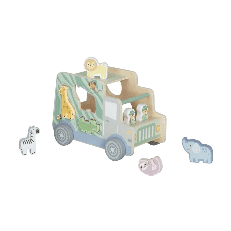 Montessori Elis Design Shape Sorter Truck