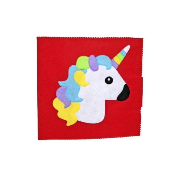 Montessori NONO Shop Personalized Felt Quiet Book Unicorn