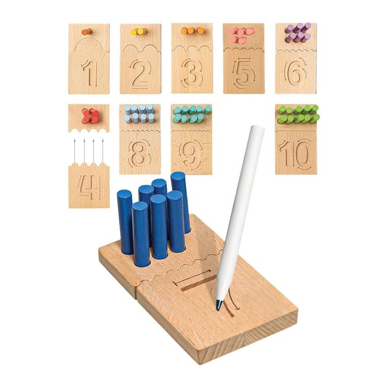 Montessori Bimi Boo Wooden Early Counting Toy