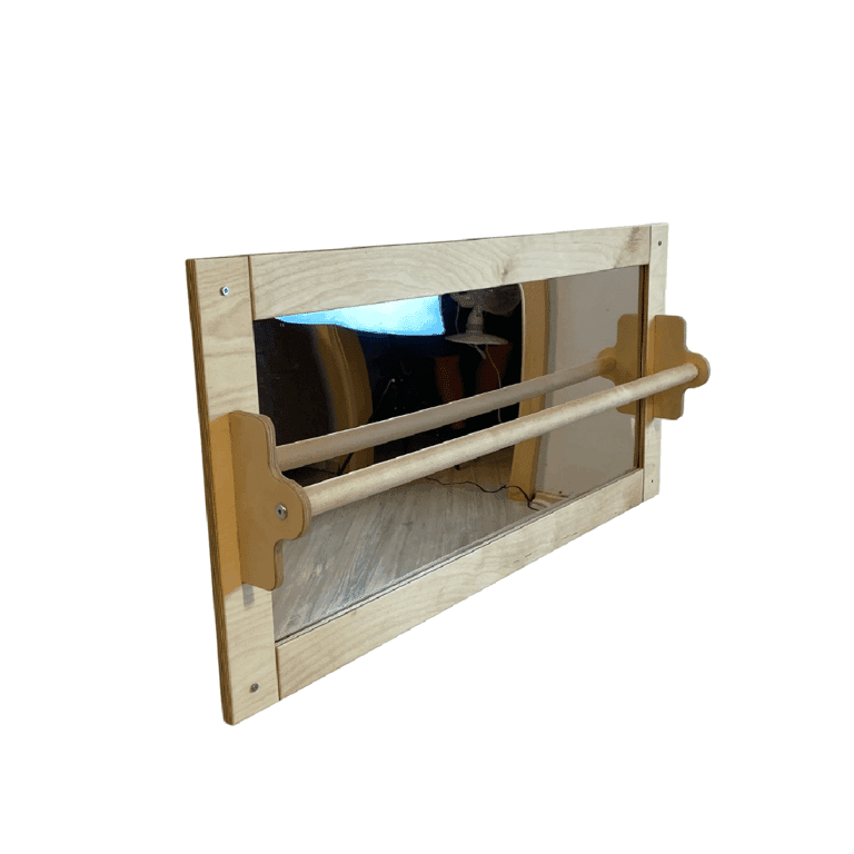 Montessori Akacis Mirror With Pull Up Bar Model 4