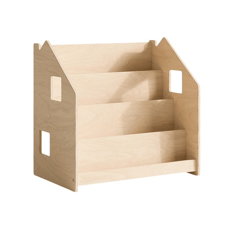 Montessori Elis Design Front-facing Bookshelf House