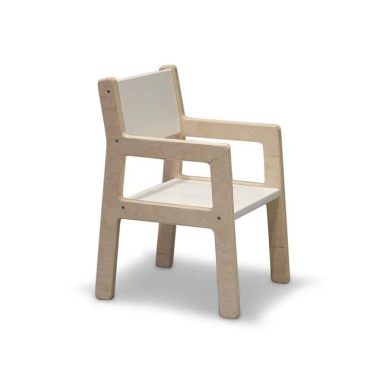 Montessori toddie.nl Skinnie Wooden Chair 1-4 Years White