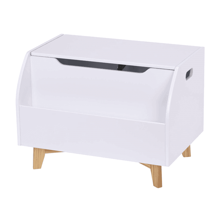 Montessori UTEX Toy Box Bench With Front Book Storage Area