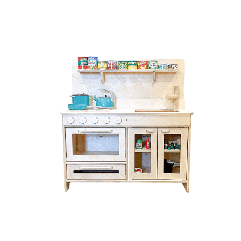 Montessori Bush Acres Gia Play Kitchen With Stove