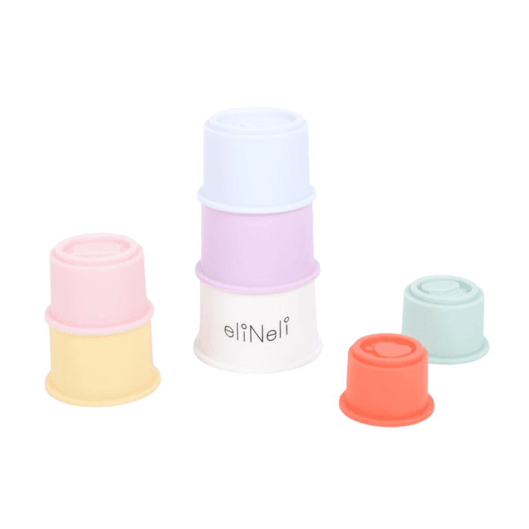 Montessori Elis Design Silicone Stacking Cups