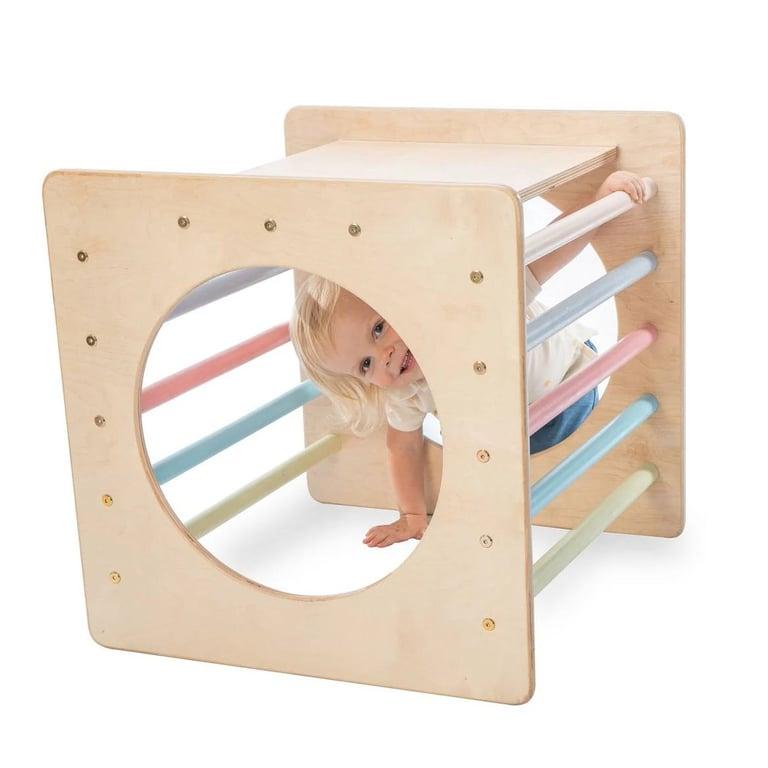 Montessori Tower Of The Wooden Owl Climbing Cube