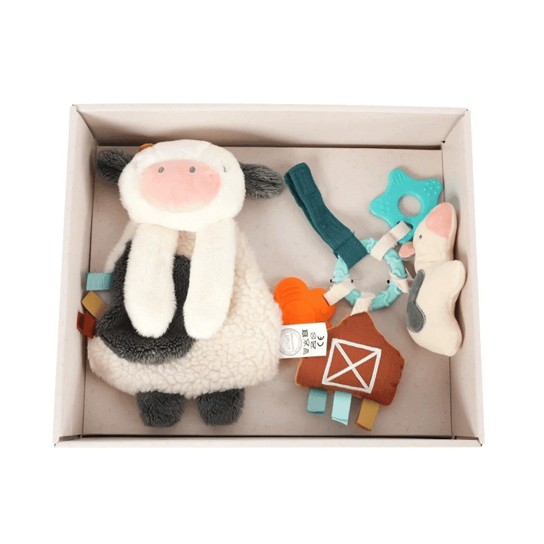 Montessori Elis Design 3 in 1 Toys Set Cow