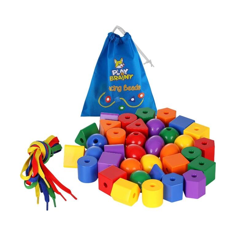 Montessori Plan Brainy Lacing Beads