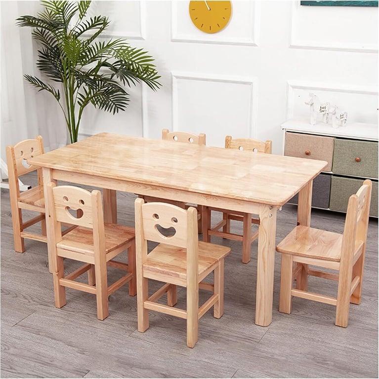 Montessori ARMERI Table and 6 Chair Set